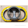 Concrete pump spare parts ZOOMLION Spectacle wear plate and cutting ring DN230, DN235,DN260,DN200,DN180
